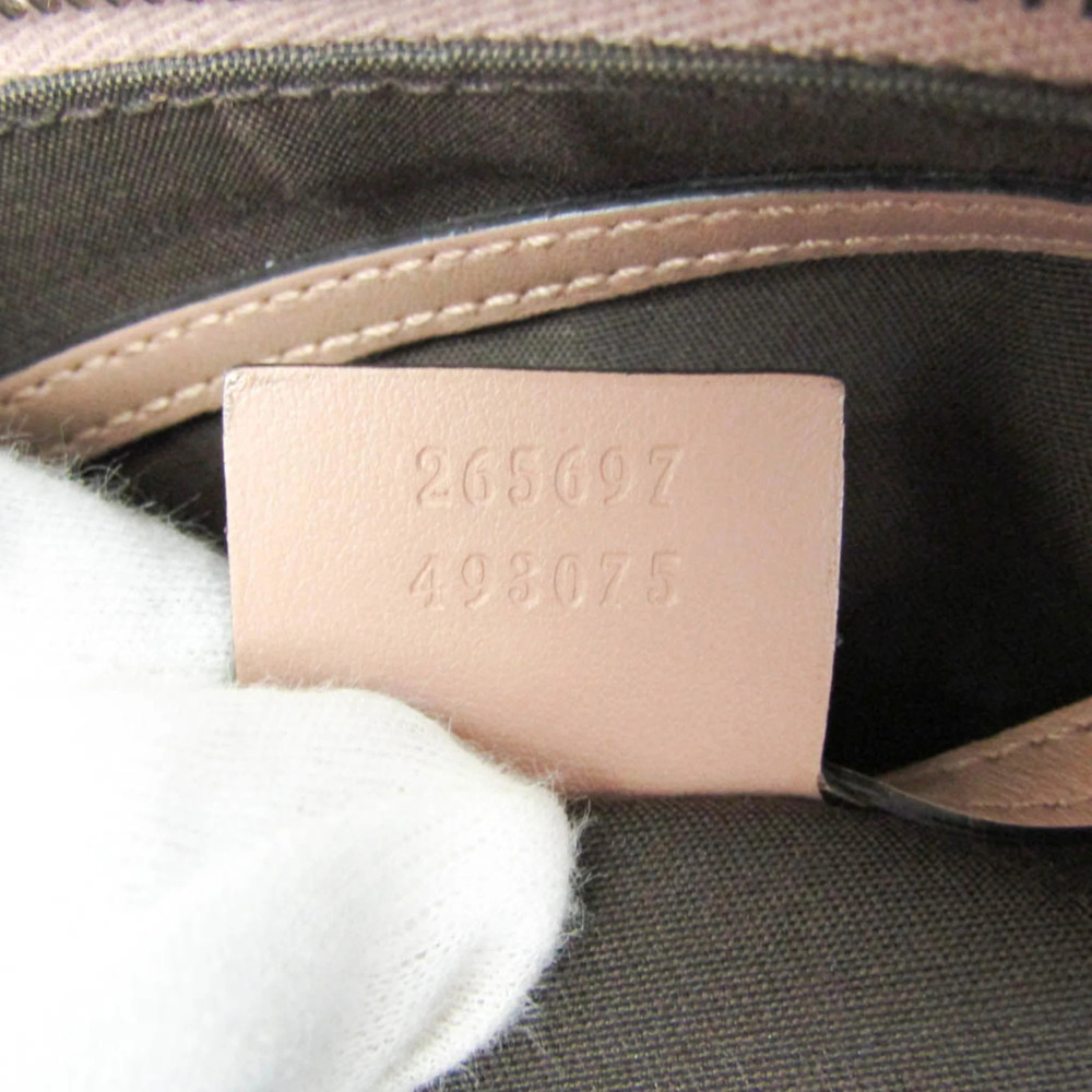 GUCCI Cream Leather Boston Bag - Picture 13 of 14